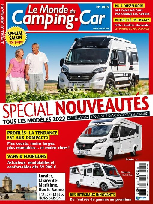 Title details for Le monde du camping-car by Editions Lariviere SAS - Available